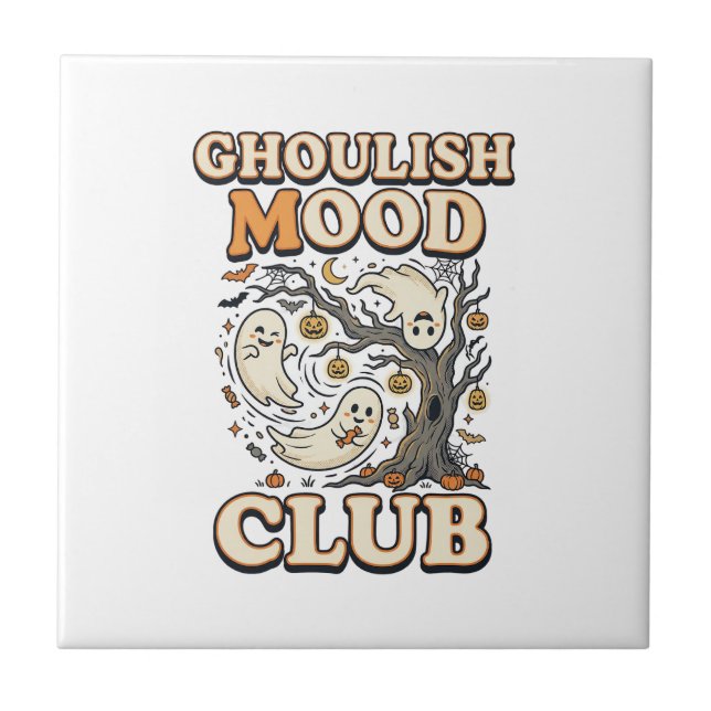 Clube de Humor Sombrio de Halloween (Frente)