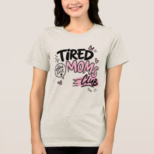 Clube de Mães Cansadas Tipografia Divertida de Ama