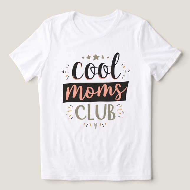 Clube de Mães Incríveis Presente da Mamãe no Dia d (Design frontal)