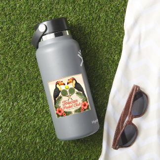 Clube de Padel Toucan Vintage Adesivo Retro Miami