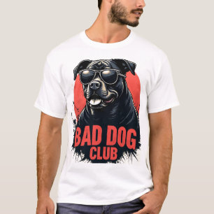 CLUBE DO CÃO MALVADO – Camiseta Rottweiler Streetw