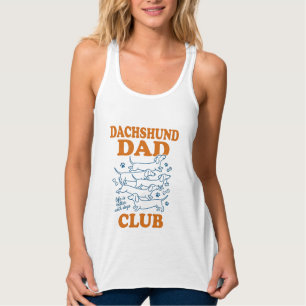 Clube do Papai Dachshund Camisa Vintage de Cachorr