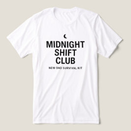 Clube do Turno da Meia-Noite Tipografia Minimalist