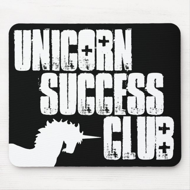 Clube Mousepad do sucesso do unicórnio (Frente)