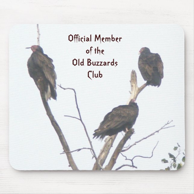 Clube velho Mousepad dos Buzzards (Frente)
