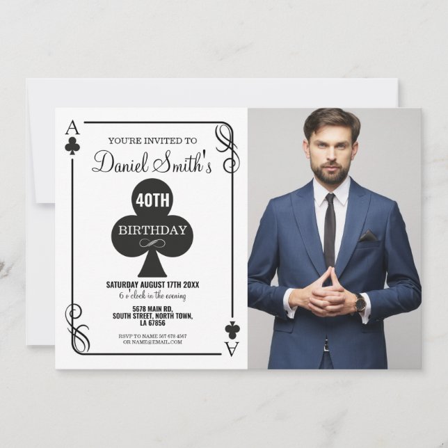 Clubs Jogando Cartão Ace Vegas Foto do Casino (Frente)