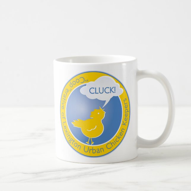 Cluck oficial! Caneca (Direita)