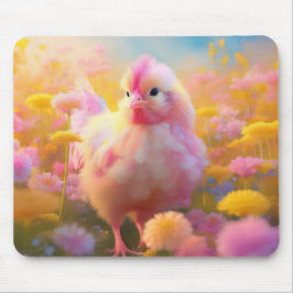 Cluckin' Cute: O Mousepad do Frango Rosa