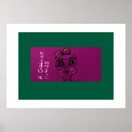 Clueless Bunny Poster