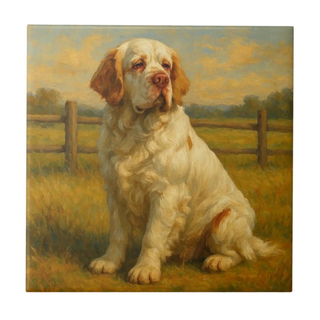 Clumber Spaniel (Frente)
