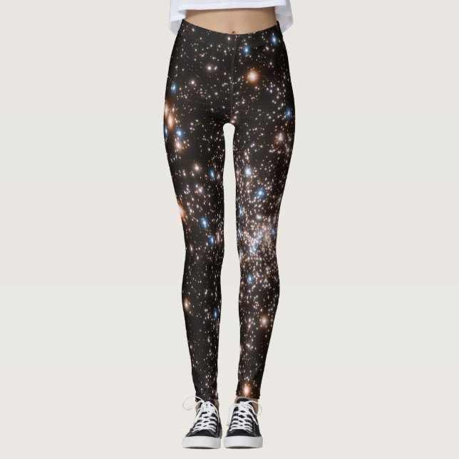 Cluster Globular Starry NGC 6397 Leggings (Frente)