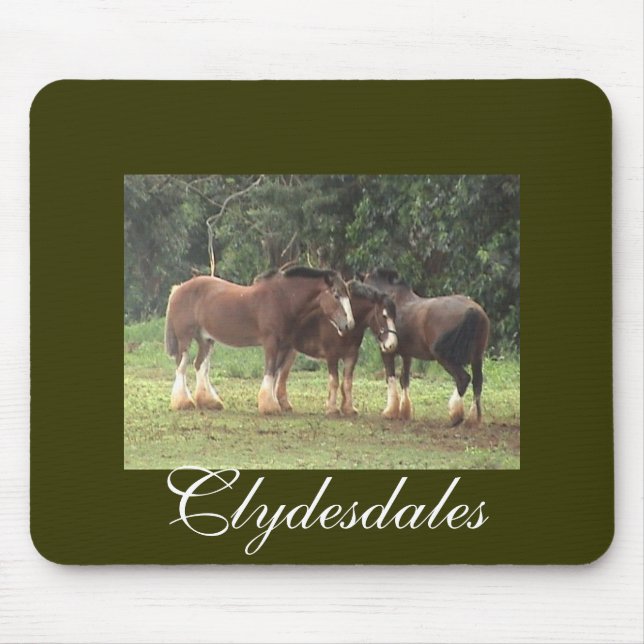 Clydesdales Mousepad (Frente)