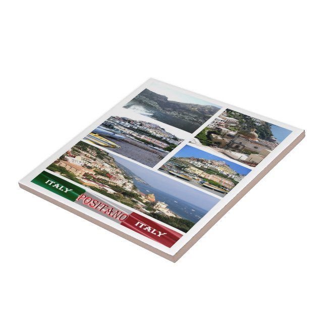 CMP037 POSITANO, Mosaico, Campânia, (Lateral)