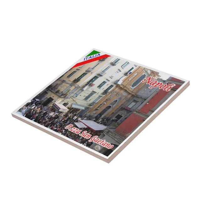 CMP050 NAPLES, Square San Gaetano, (Lateral)