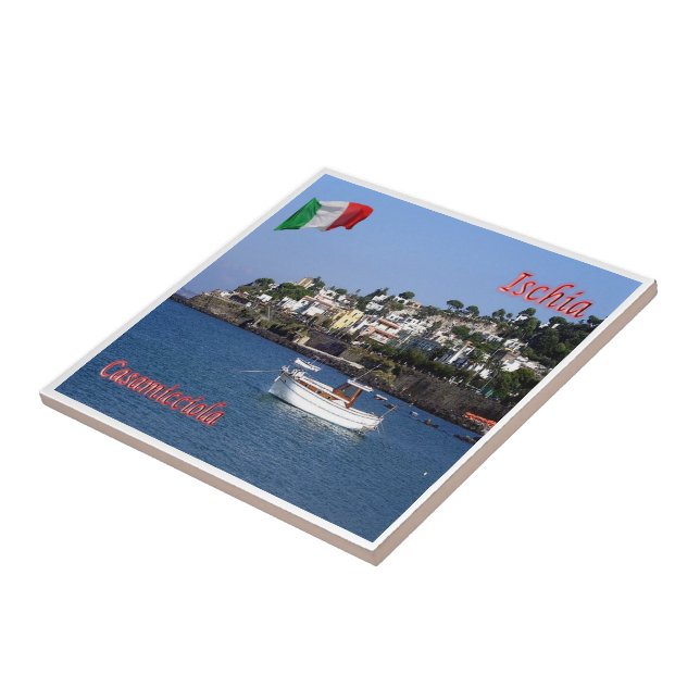 CMP087 ISCHIA, Casamicciola, Itália, (Lateral)