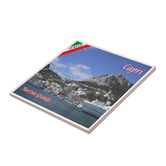 CMP123 CAPRI, Marina Grande, Itália (Lateral)