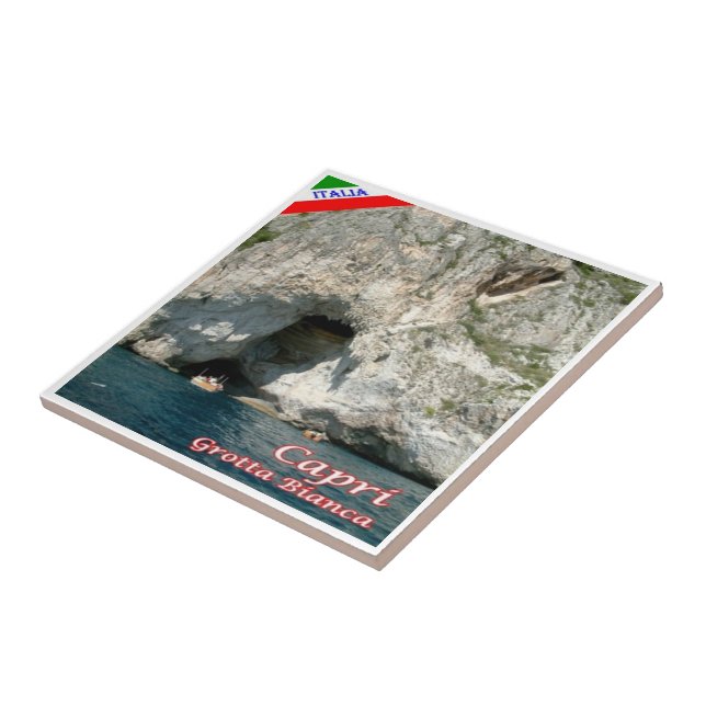 CMP124 CAPRI, The White Grotto, Itália (Lateral)