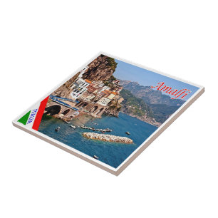 CMP139 AMALFI, Panorama, Itália,