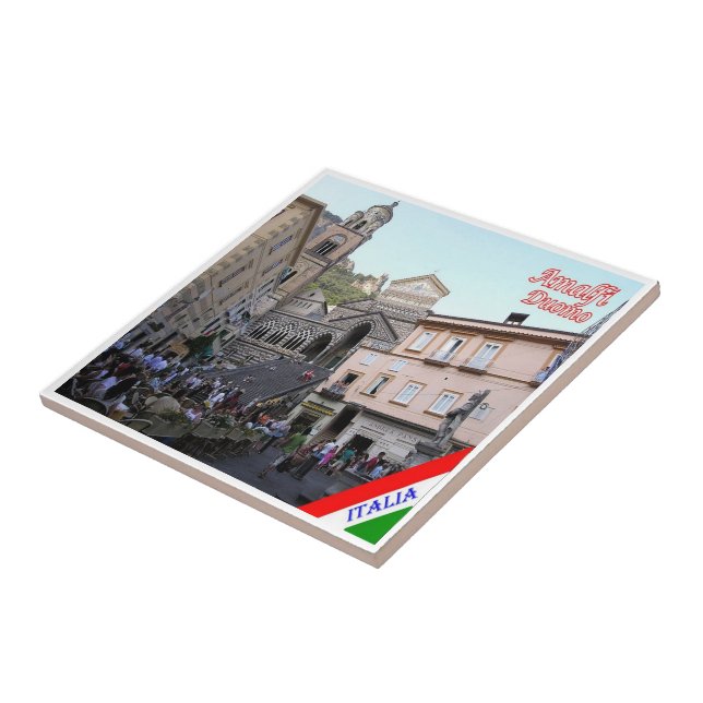 CMP141 AMALFI, Duomo Square, Itália (Lateral)