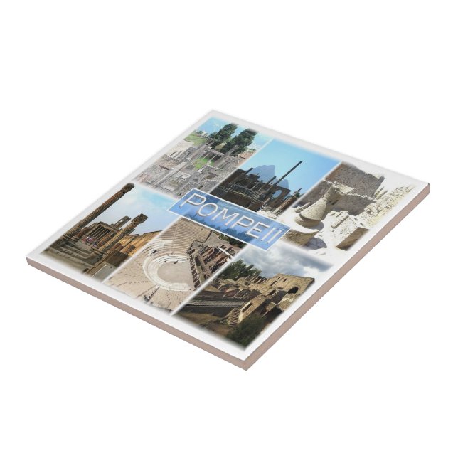 CMP155 POMPEII as ruínas, Pompei, Campânia, (Lateral)