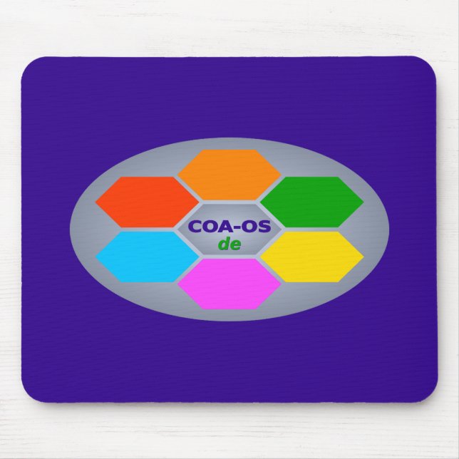 COA-OSde desktop ergonomic Mousepad (Frente)