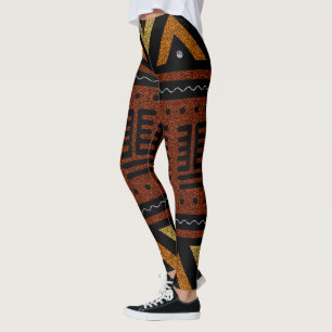 Coágulo de rico inspirado em leggings impressas