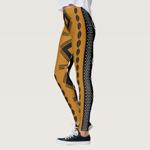 Coágulo de rico inspirado em leggings impressas