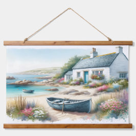 Coastal Cottage Seaside Rowboat 