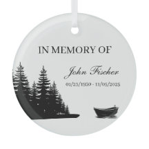 Coastal Fisherman Maritime Personalized Memorial
