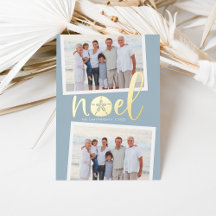 Coastal Noel | 2 Photo Christmas