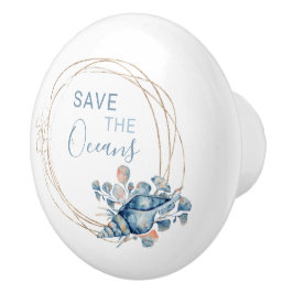 Coastar Casa Azul Composição de aquarela personali