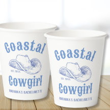 Coasteiro Cowgirl Beach Bachelorette Personalizado