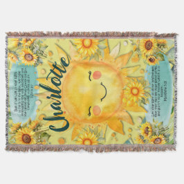 Cobertor 1 John 1:7, Christian Women Sunshine