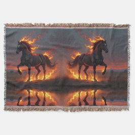 Cobertor „2026 – Das Jahr des Feuerpferds“