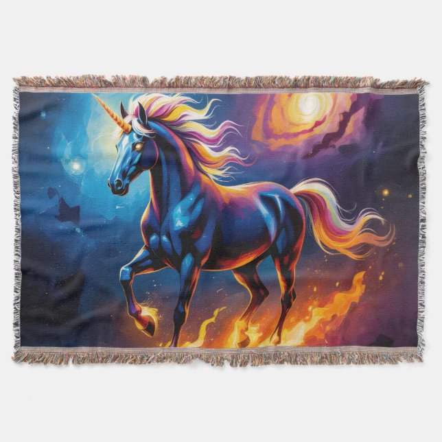 Cobertor „2026 – Das Jahr des Feuerpferds“ (Frente)