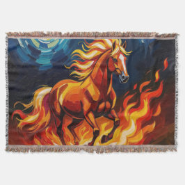 Cobertor „2026 – Das Jahr des Feuerpferds“