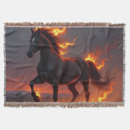 Cobertor „2026 – Das Jahr des Feuerpferds“