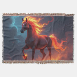 Cobertor „2026 – Das Jahr des Feuerpferds“