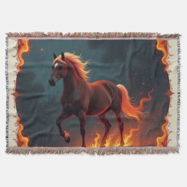 Cobertor „2026 – Das Jahr des Feuerpferds“8 (Frente)