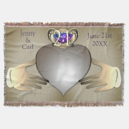 Cobertor 21rua/Aniversário de Casamento Personalizado Cladd