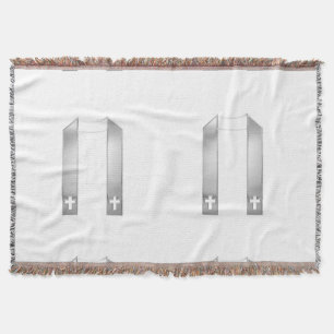 Cobertor 3-D Olhe o furo do padre prateado