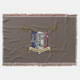 Cobertor 45e Empress Dragoons Throw