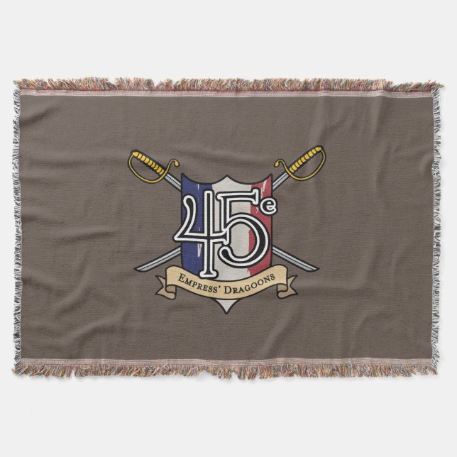 Cobertor 45e Empress Dragoons Throw (Frente)