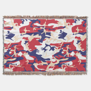 Cobertor 4 de Julho, Dia da Independência, Bege Camuflado