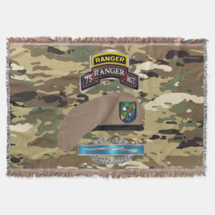 Cobertor 75º Regimento Ranger Combat Veteran Camo