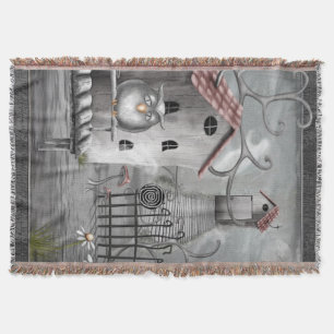 Cobertor A Arte Gótica Do Creek