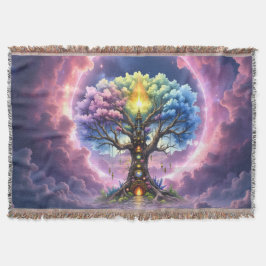 Cobertor A Árvore Celestial dos Reinos Eternos