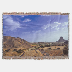 Cobertor A beleza encantadora da natureza deserta sob um az