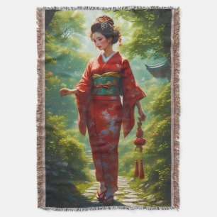 Cobertor A caminhada do Kimono