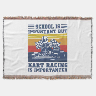Cobertor A Escola É Importante Mas A Corrida De Kart É Impo